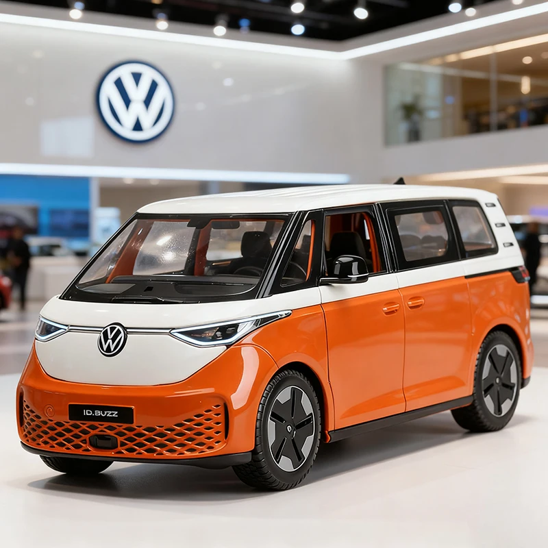 

Maisto 1:24 Volkswagen ID Buzz 2023, VW, легкосплавный автомобиль, литье под давлением, игрушечный транспорт, модель автомобиля, миниатюрная масштабная модель автомобиля для детей