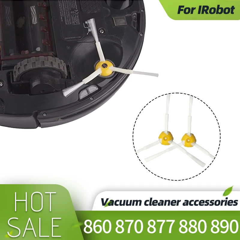 فرشاة جانبية بديلة متوافقة مع نماذج IRobots Roomba 800 900 600 877 891 895 761 770 780 790 614 665 671 675