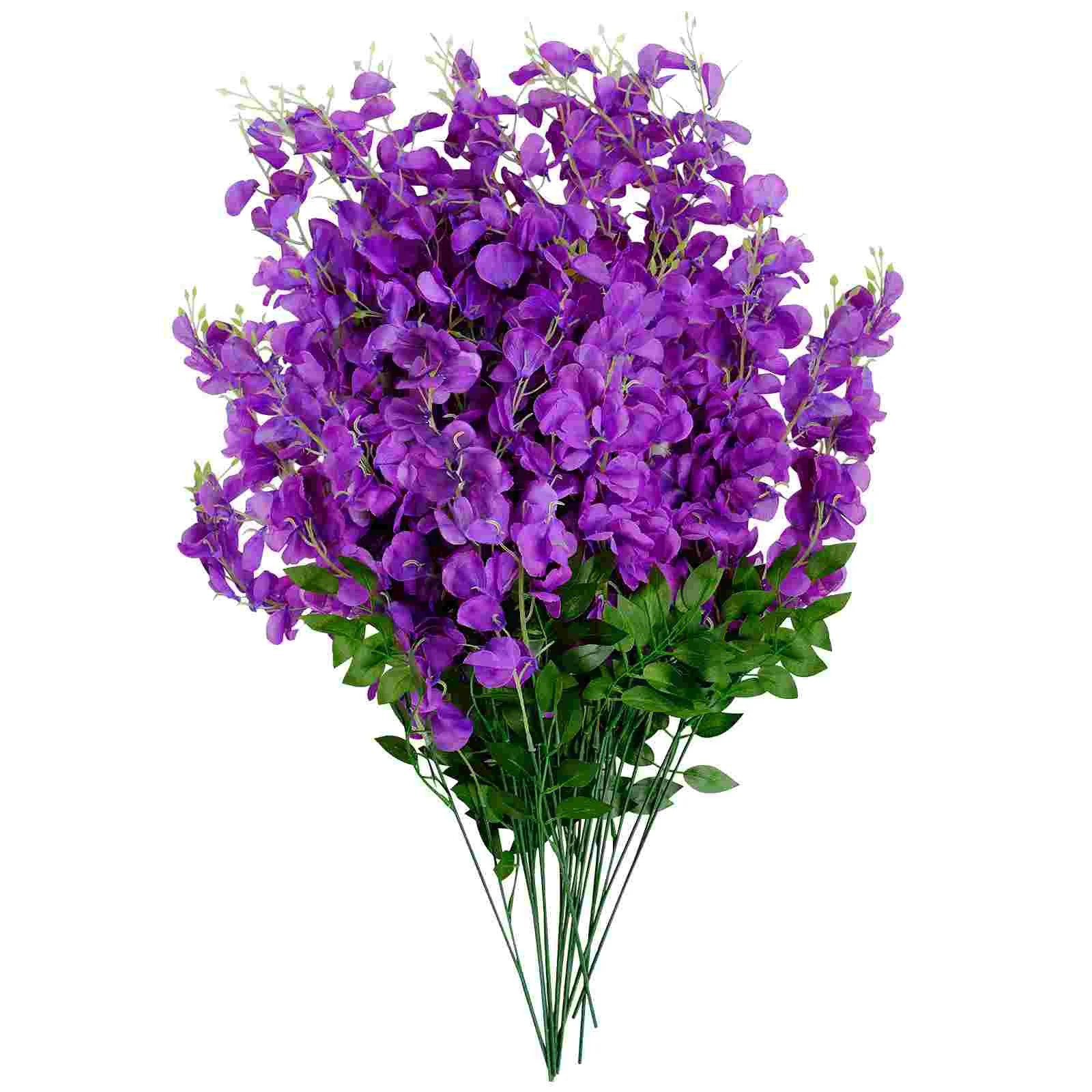 

Artificial Wisteria Flower Wall Decor Hanging Flowers for Decoration Fake Arrangement Pot