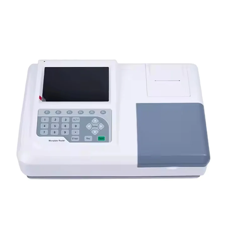 

Microplate Reader Elisa 96 Well Clinical Analytical Instruments Diagnostic 7'' touch screen 8 channel optical system automatic