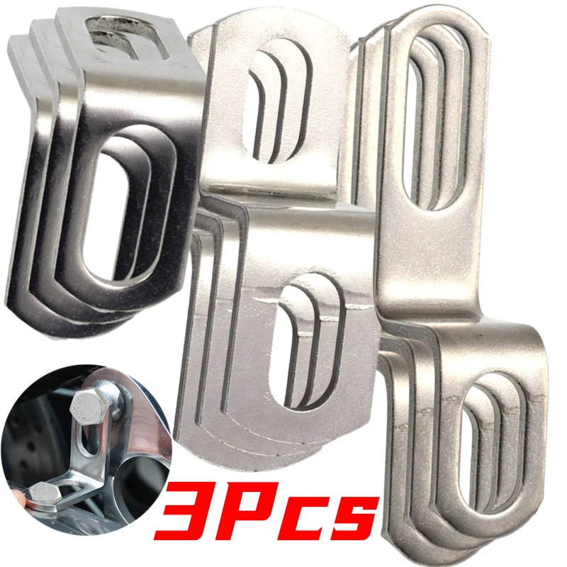 

Z-образный монтажный зажим из нержавеющей стали, длинные полоски, универсальный кронштейн выхлопной трубы мотоцикла, фиксированный Z-образный фиксированный тип, 1/3 шт.