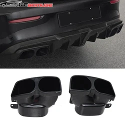 Car Exhaust Tip For Benz W205 W212 W213 W218 W222 CLS C E S Class Exhaust System Rear Muffler Tip Tailpipe Exhaust Tips Tailpipe