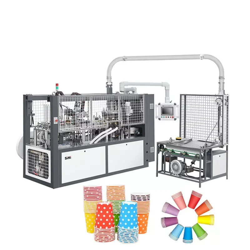 High Speed Fully Automatic Paper Coffee Cup Making Machine for One-time Double Wall Paper Cup Machine