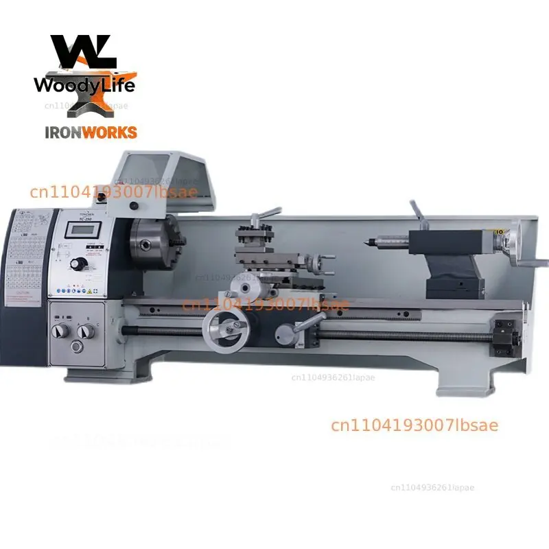 TC250 Lathe Multifunctional Micro Instrument Metal Woodworking Small Machine 220v Household Woodworking Function