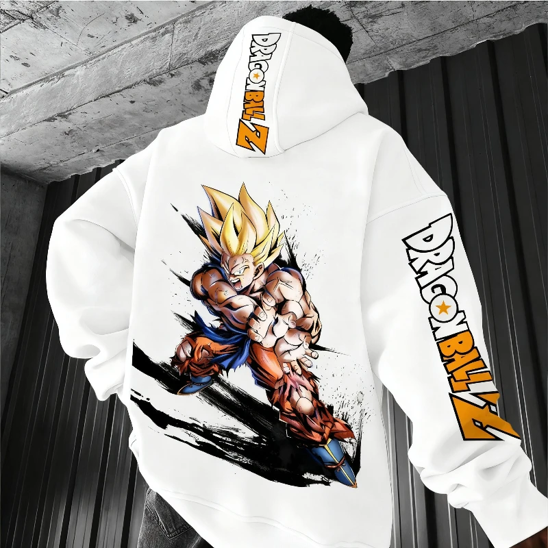 

Dragon Ball Multi-color Available Hoodies and Sweatshirts, Goku Kakaro Japanese Anime Boys' and Children's Parent-child Clothing