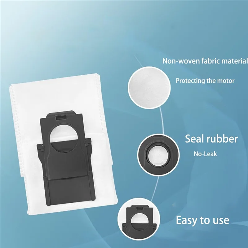 

24PCS For Dreame Mova E30 Ultra Vacuum Replacement Parts Main Roller Side Brush Hepa Filter Mop Cloth Bag