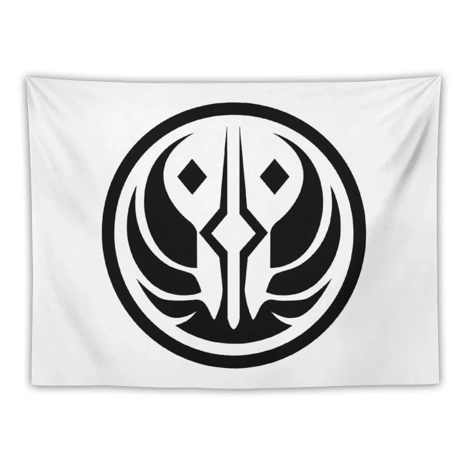 Fulcrum black logo Tapestry Home Supplies Wall Art Tapestry