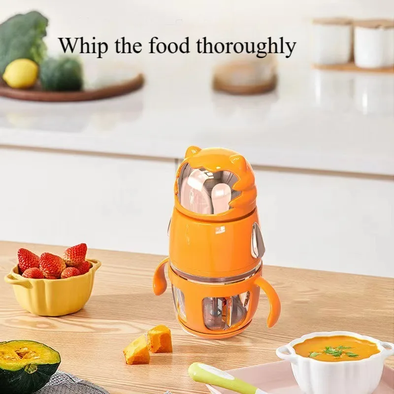 Mini mixeur d'aliments et de légumes de 300ml, hachoir à viande électrique, robot culinaire portable pour bébés