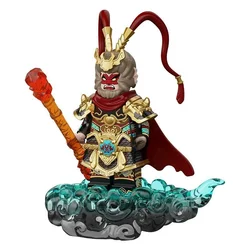 New Building Block Man Journey To The West Black Myth Wukong Toy Children's Educational Collection Boys Holiday Gift Decoration