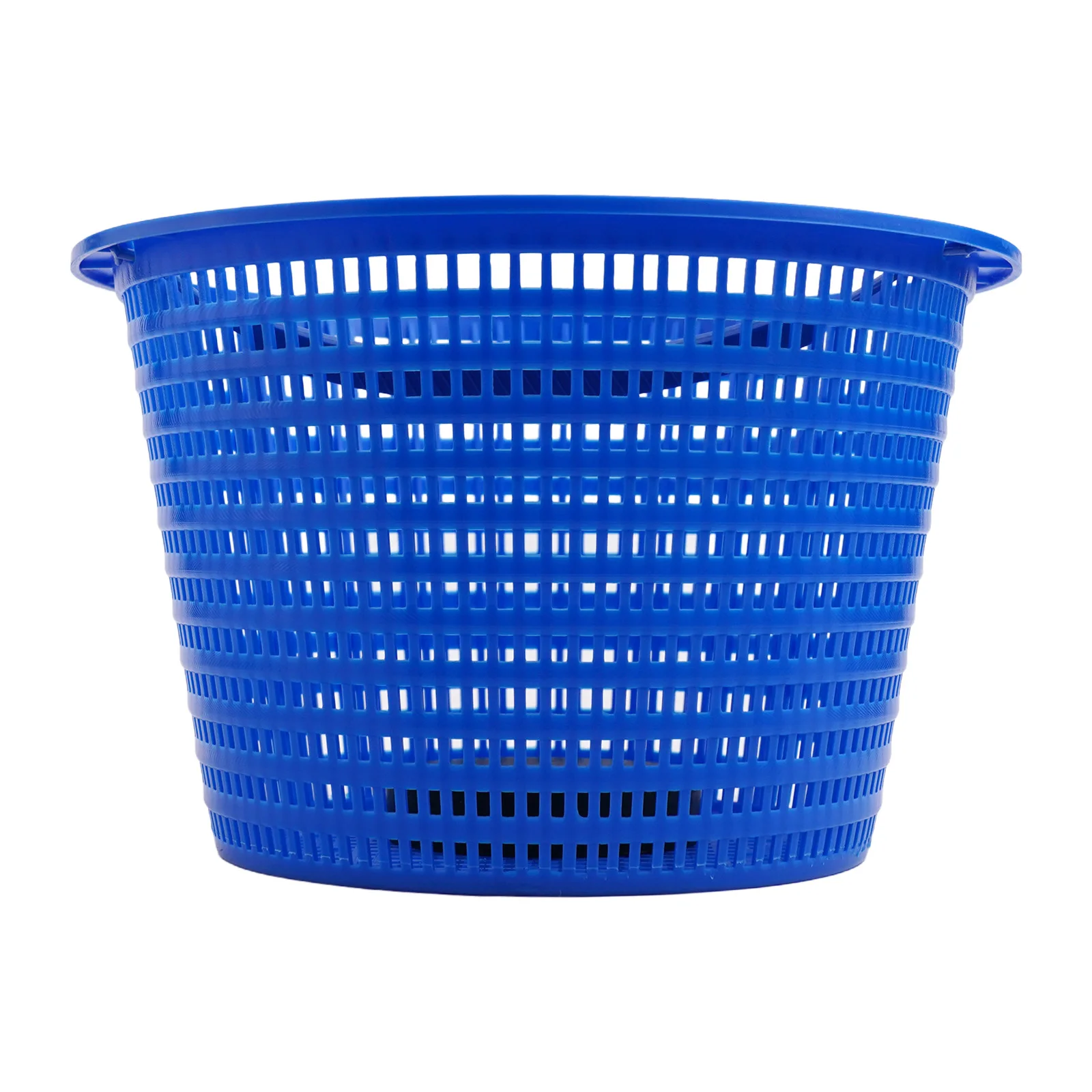 

1 шт. Ручная щетка-скиммер для бассейна, корзина для сбора мусора, премиум-класс, сменная резиновая насадка, прочная, бело-синяя, абсолютно новая, инструмент для уборки на открытом воздухе