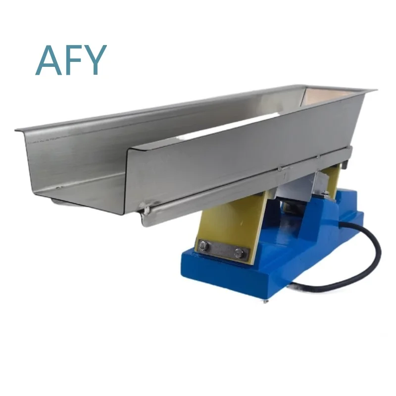 Mini Electromagnetic Vibrating Feeder for GZV1 GZV2 220V Electric Shaking Feeding Machine Adjustable Speed Vibratory Feeder