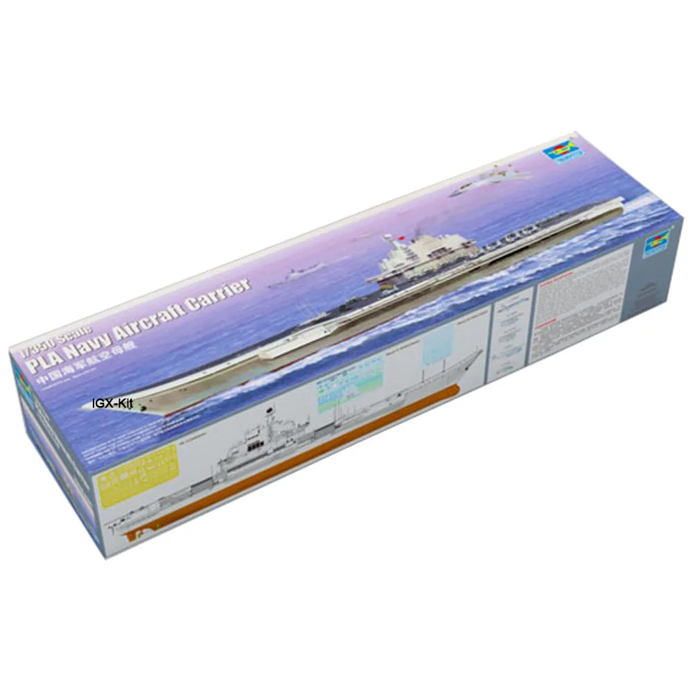 

Trumpeter 05617 1/350 Scale Chinese PLAN liaoning Aircraft Carrier Ship Military Assembly Plastic Toy Craft Model Building Kit