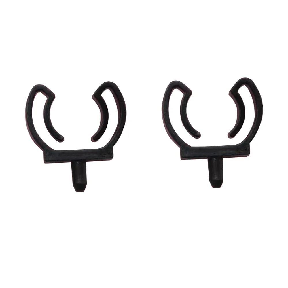 2PCS new Universal Car Glove Box Armrest Box Lock Pencil Tray Retaining Felt-tip Marker Pen Clamp Clip Rivet Bracket Fixed