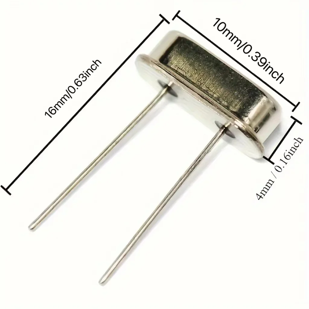 Hc-49s الكريستال مذبذب عدة إلكترونية الرنان السيراميك الكوارتز الرنان Hc-49 Dip 7 أنواع X 5 قطعة 32.768 كيلو 4 8 12 16 20 25 ميجا هرتز
