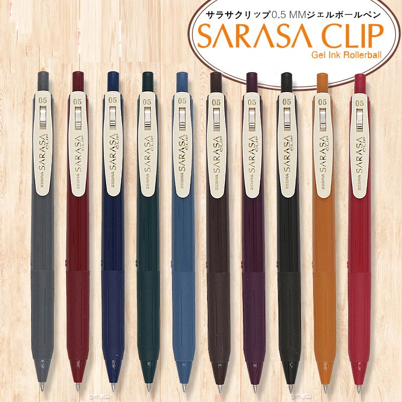 

Zebra JJ15 Retro Pens Japanese Gel Pen SARASA Neutral Pen 0.5 Business Quick Writing Pen For Postgraduate Entrance Examination