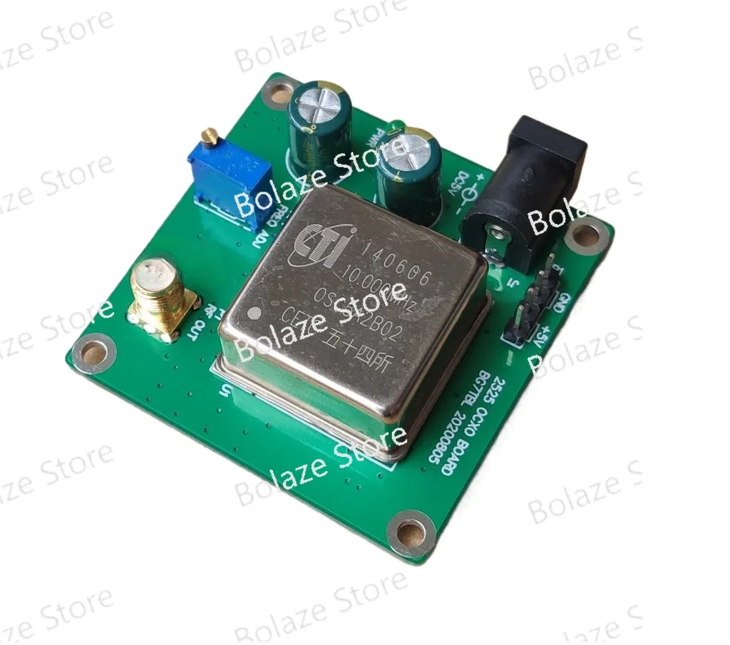 10M OCXO board, constant temperature crystal oscillator, 10MHz, good stability, sine wave output