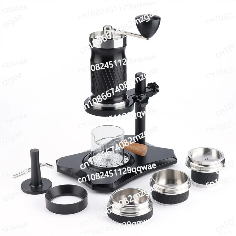 

Hand-cranked Espresso Machine, Portable Outdoor Hand-cranked Coffee Extractor, Small Manual Coffee Machine Set