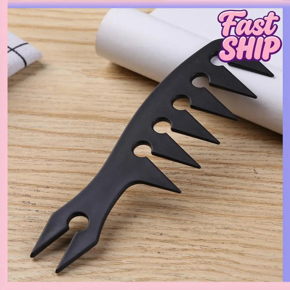 

Мужская расческа для волос, расческа для волос, мужская расческа с широкими зубьями, классическая расческа для укладки масла, парикмахерский инструмент для парикмахера