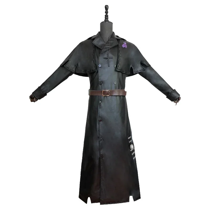 Game Identity V Cosplay Costumes Survivor Grave Keeper Andrew Kreiss Cosplay Costume Original Skin Black Uniforms Costume Suits