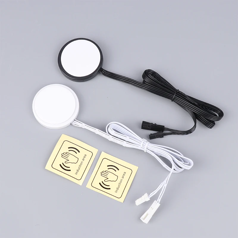 DC 12V -24V Wood Panel Touch Switch Sweep Dimmer Sensor Penetrating LED Dimmable Touch Sensing Hidden for Wood Home Lighting