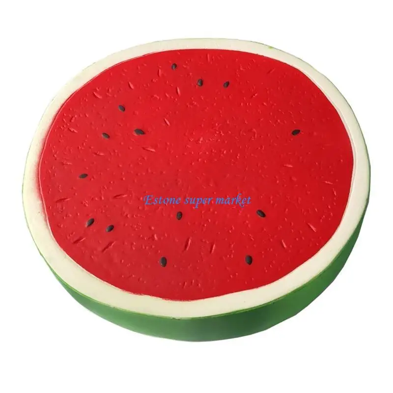 090B 10in Bóp Dưa Hấu Cho Chơi Thực Phẩm Cảm Giác Thông Hơi Đồ Chơi Mới Lạ Trò Chơi Khăm Bịt Miệng Giảm Căng Thẳng Đạo Cụ