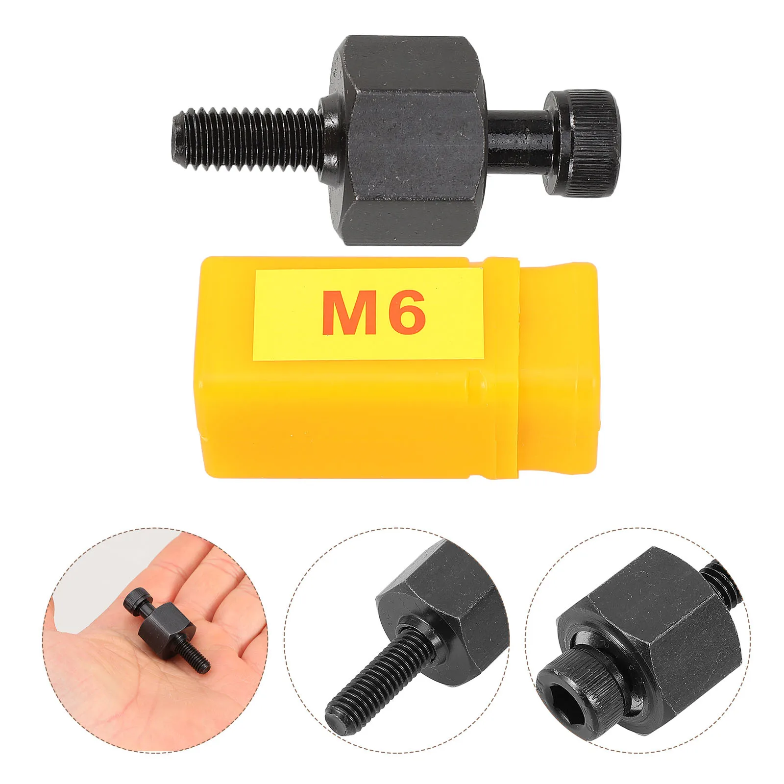1Set Rivet Nut Tool High Carbon Steel Riveter Tip Reliable Durable Easy to Carry and Store Rivet Nut Replacement Riveter Tip