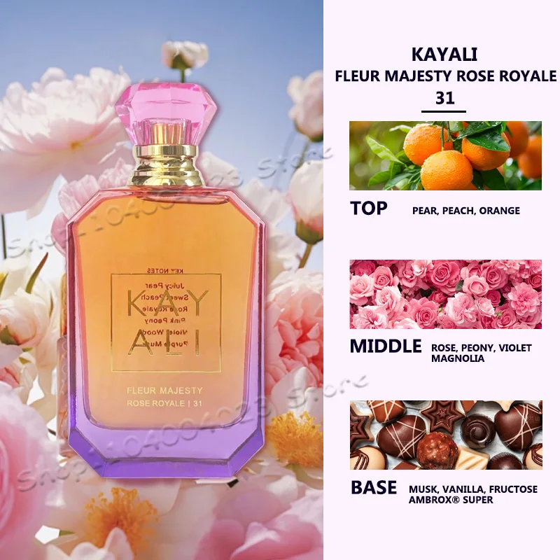KAYALI 100ml EDP Intense Spray - Zoete Fruitige Bloemen & Warme Woody Unisex Geur |   Langdurige, vertrouwenvergrotende geur