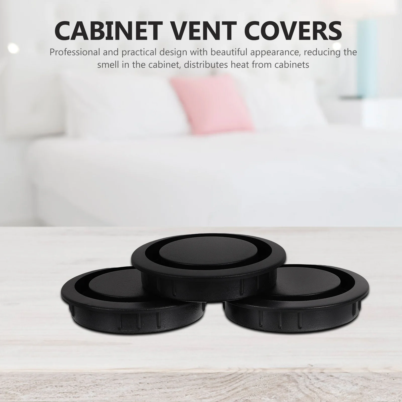 

6 шт. вентиляционные решетки для шкафа, прочные пластиковые декоративные потолочные вентиляционные решетки для кухни, мебели для ванной комнаты, потолочные вентиляционные решетки