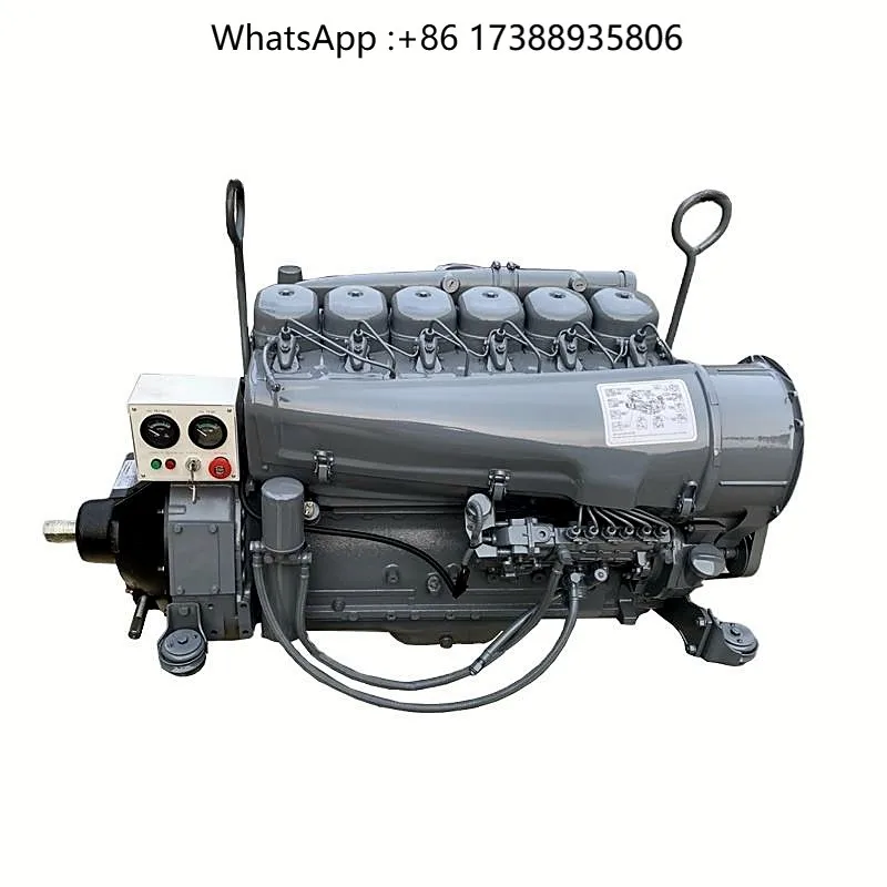 F6L912 Industrial Power Unit, 6 Cylinder 4 Stroke Air Cooled  Engine for Deutz 912 Engine Assembly