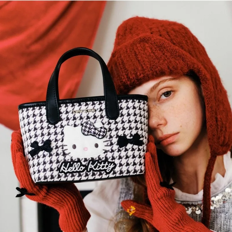 

HelloKitty портативная сумка через плечо Sanrio периферийный рюкзак подарок на день рождения модная универсальная сумка через плечо