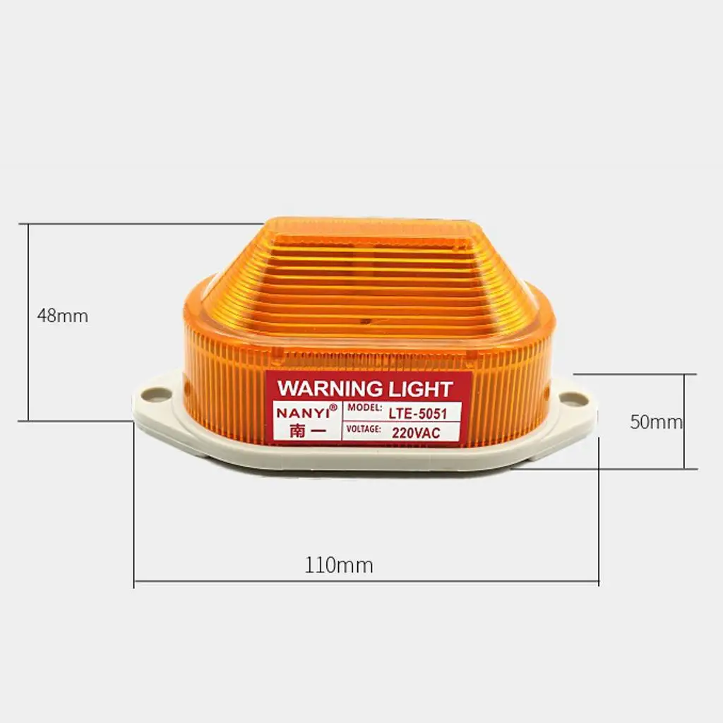 ポータブルハザードストロボライト-アンバーled緊急ビーコン-防水点滅警告灯-産業安全用