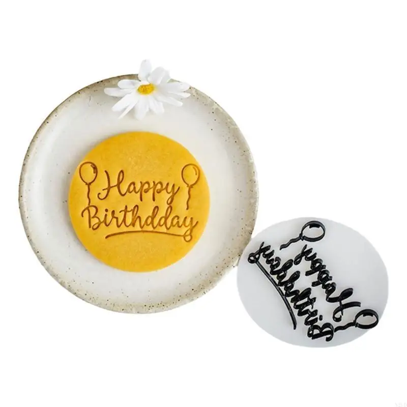 Celebrate the Birthday with Unique Happy Birthday English Theme Cookie Molds N2UD