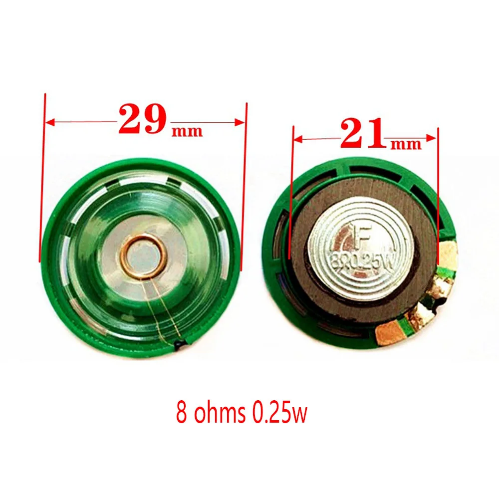 New Ultra-thin Speaker Doorbell Horn Toy-car horn 8 ohms 0.25W  Speaker 29 mm Diameter