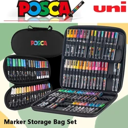 Posca Pen Protection Bag or Art Marker Storage Set, Street Artist Essential Stationery Utility Children's Creative Gifts Handmad