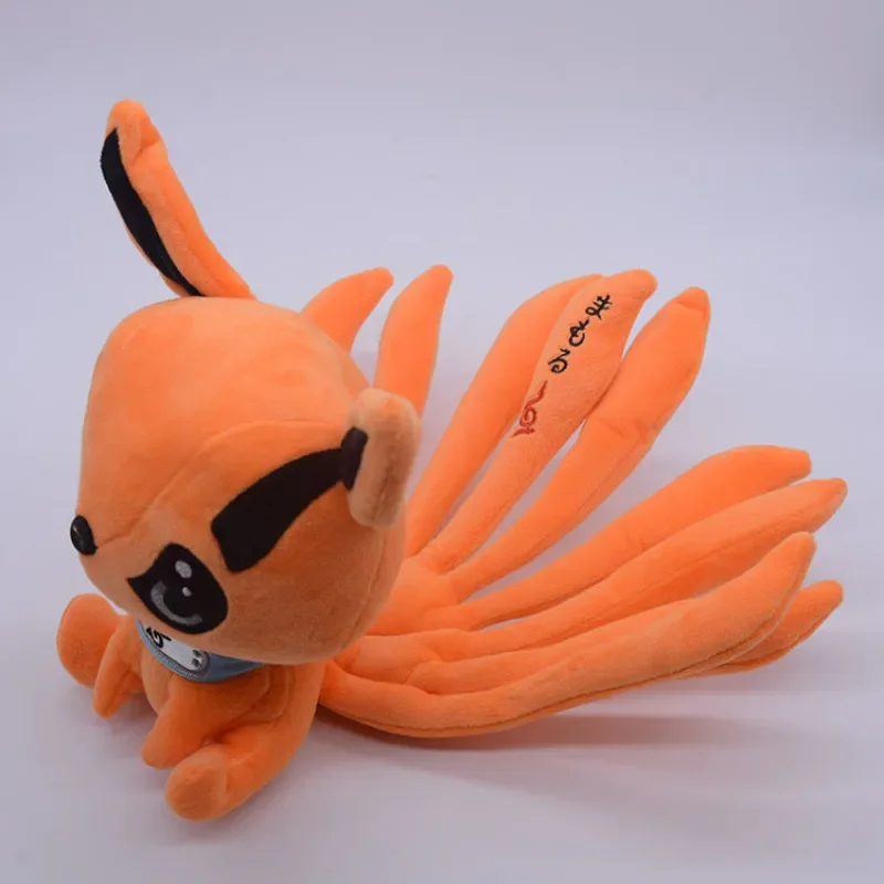 Figura de Acción clásica de Anime, NARUTO, Kurama, kyuubi, versión Q, modelo kawaii, juguetes de peluche, colección de adornos, regalos para fanáticos, 21CM