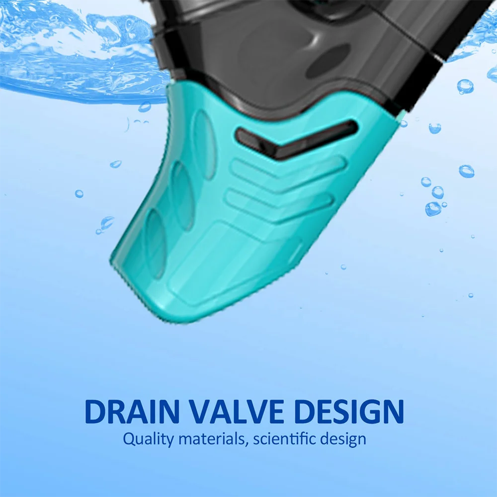 Full Dry Snorkel Easy-Breath Diving Snorkel for Scuba Diving Freediving Swimming Top Dry Valve Food-Grade Silicone Mouthpiece