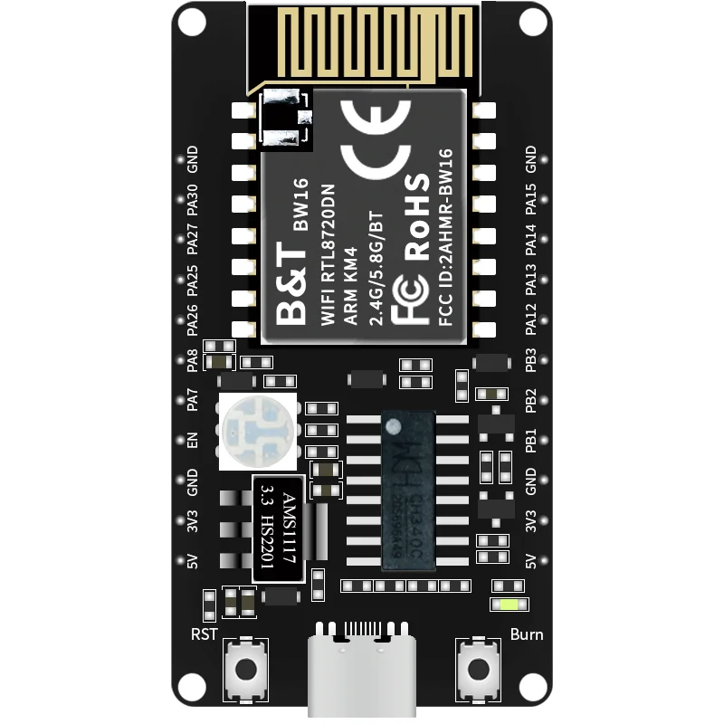 BW16-KIT BW16 RTL8710BX BW12 RTL8710BX BW14 RTL8720DN RTL8710AF BW15 NodeMCU Serial port to wifi wireless WIFI module