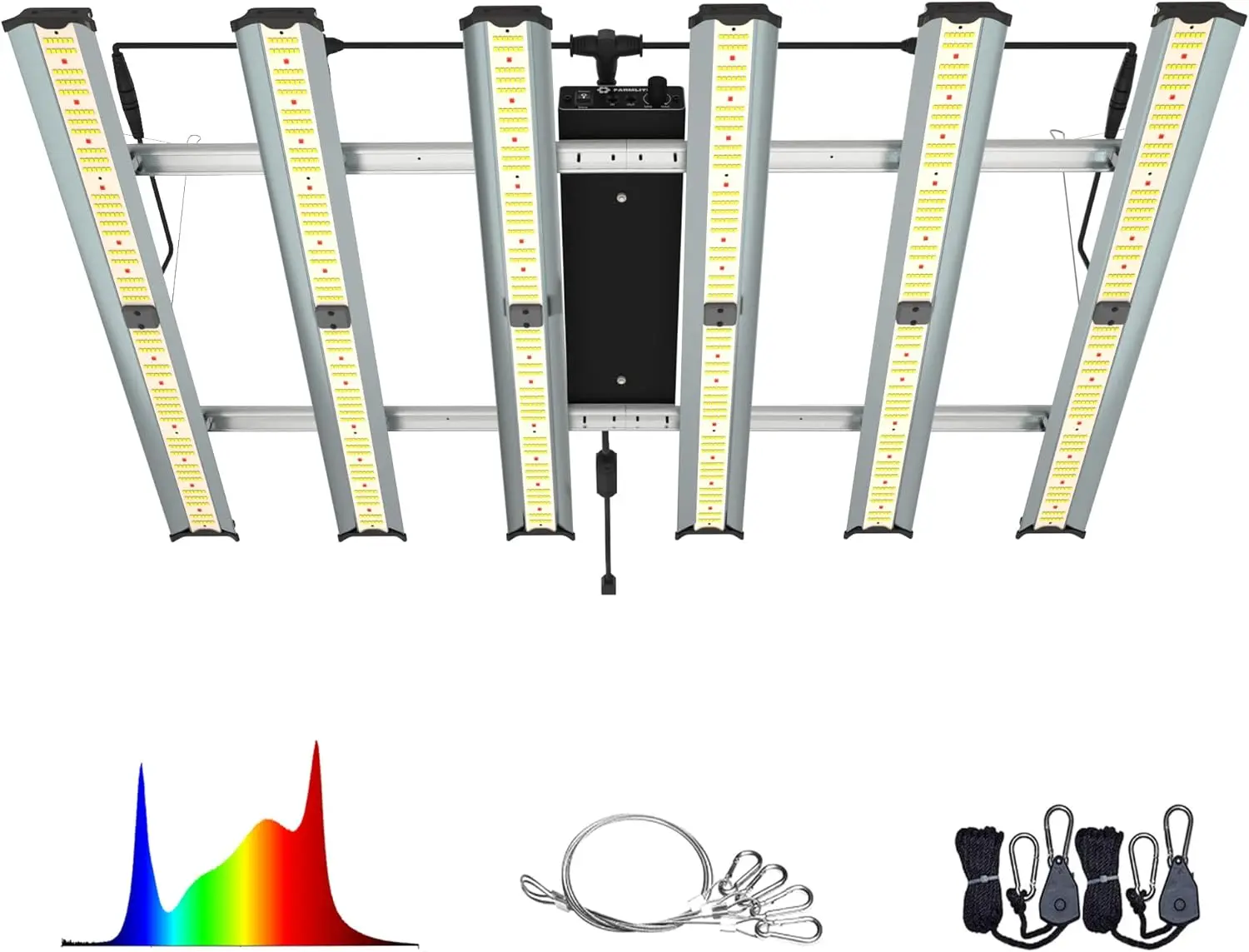 Grow Light FARMLITE LED Grow Lights for Indoor Plants Full Spectrum Growing Light Plant Hanging Growing Lamps Seedling