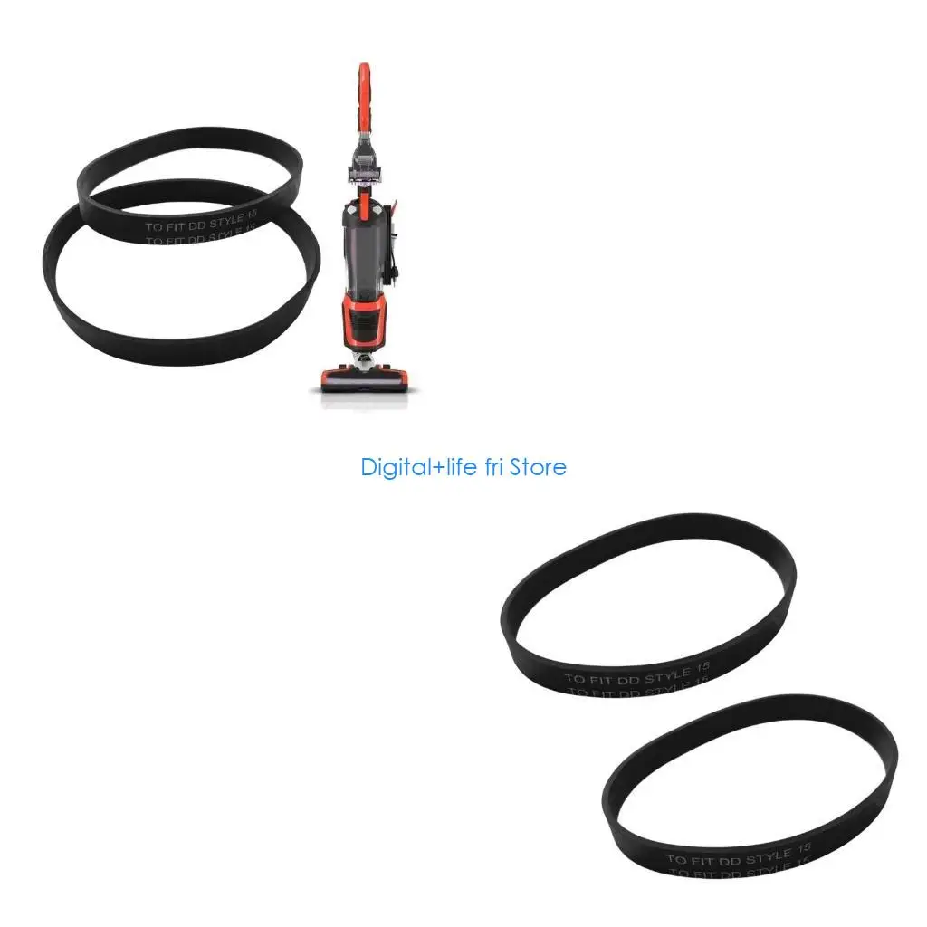 E06D Strong Rubber Replacement Vacuum Cleaner Belts for Dirt Devil 15 Upright Vacuum 1SN0220001 & 3SN0220001
