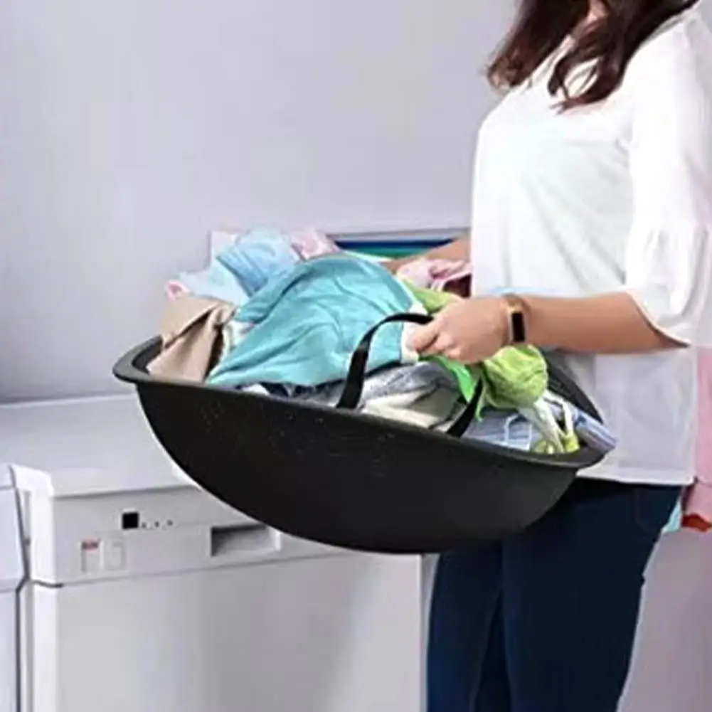 Drying Machine Laundry Basket Laundry Hamper New Fine Nylon Cloth Washing Machine Foldable Pop up Storage Dirty Cloth Basket