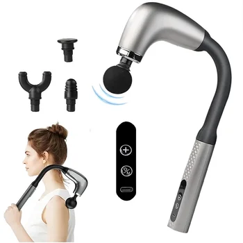 Smart Fascia Gun Electric Massager Massage Hammer Electric Fascia Gun Home Handheld…