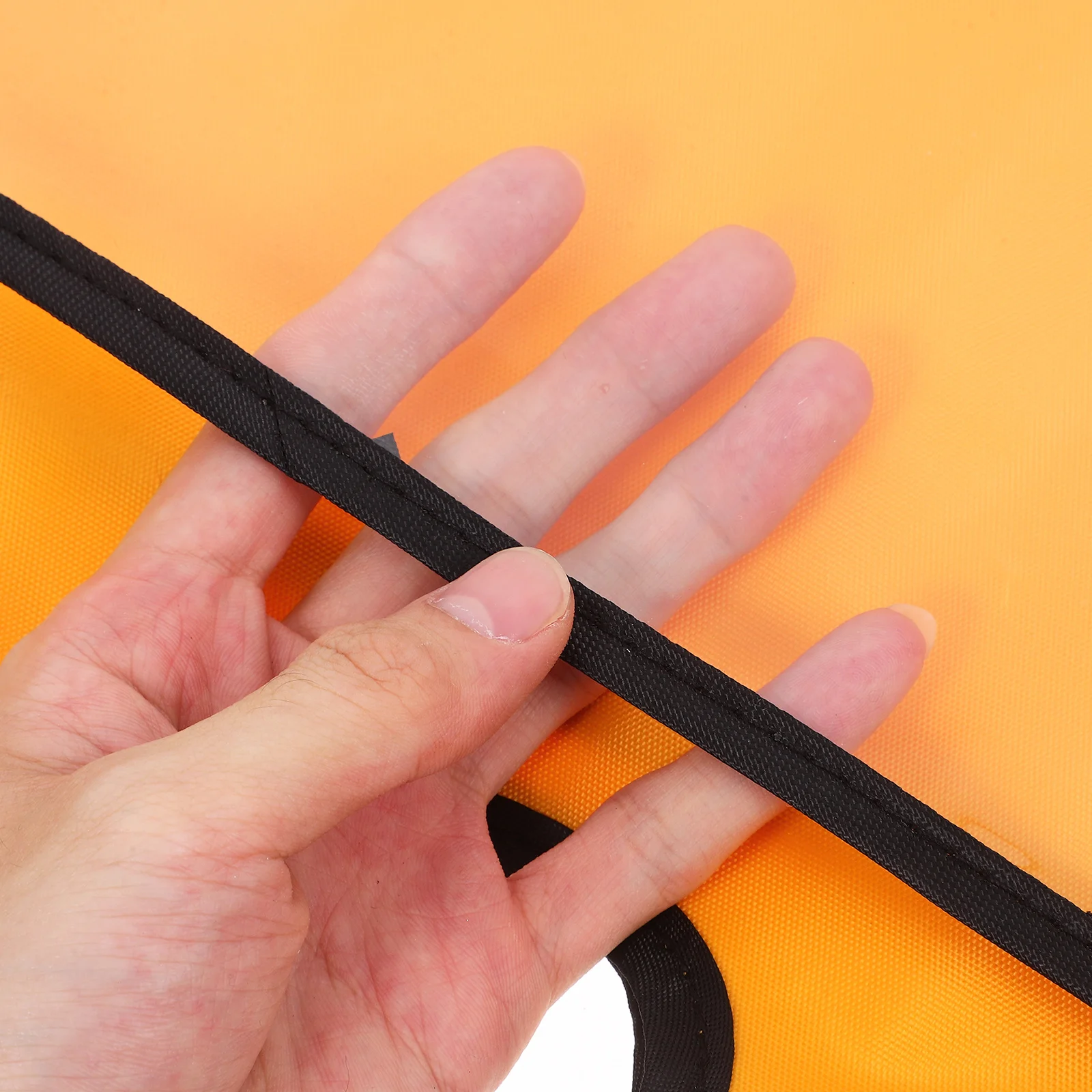 2pcs Traffic Cone Covers With Pocket Sleeve For Caution Warning Outdoor Safety Sign Durable Portable Message Sleeves