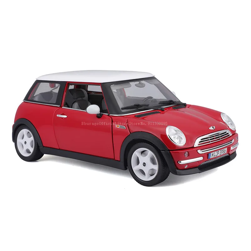 Bburago 1:18 Scale BMW MINI COOPER Alloy Luxury Vehicle Diecast  Cars Model Toy Collection Gift