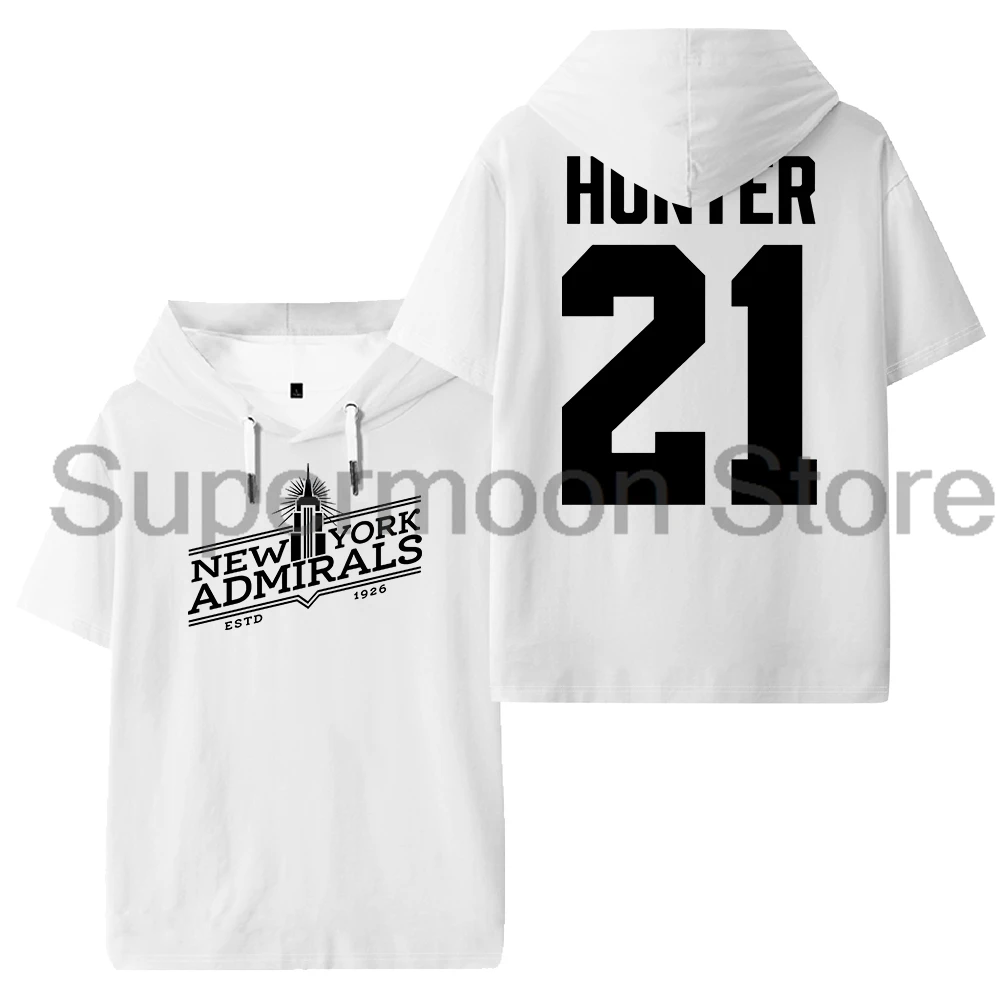 

Heated Rivalry Scott Hunter Hooded T-shirt Unisex Short Sleeve Sportwear Tee Women Men Outdoor Streetwear Tops