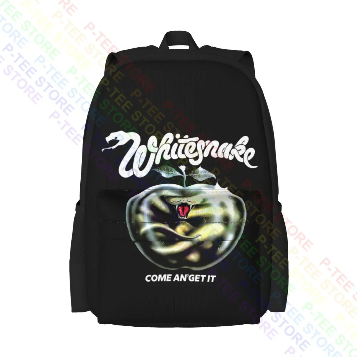 Whitesnake Come An' Get It Large Capacity Backpack Cute Shoe Bag Personalised Riding Backpack