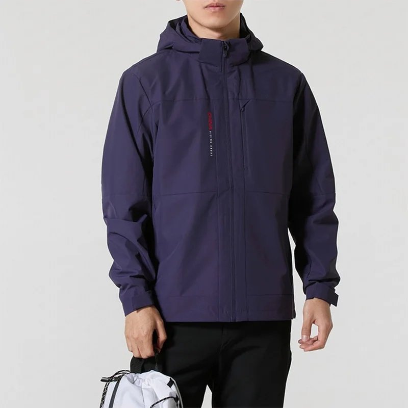 Anta Men's Woven Hooded Jacket - New Fall Outdoor Sports Commuting Casual Shirt with Hood 452540208-3 3