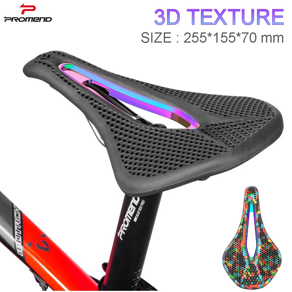 3D Lightweight Bicycle Saddle Liquid Resins Honeycomb Bike Seat Super Soft Cushion MTB Road Cycling Race Seat