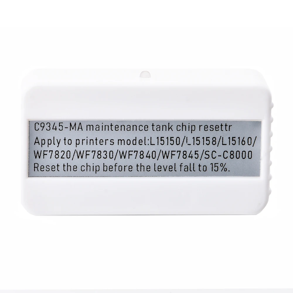 

2 шт. новый ящик для обслуживания C9345 для сброса чипов для EPSON WF 3823 4820 4830 7840 7845 EC-C7000 ST-C8000 ET 5150 5800 5850 5880