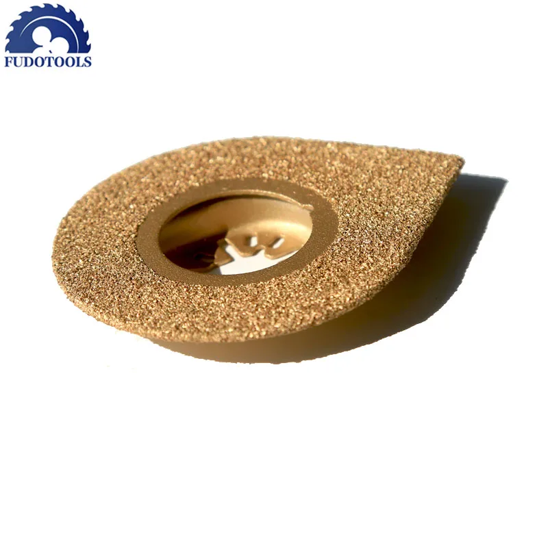 Cost sale of 1PC Brazed Drop-shaped Brazed Carbide Saw Blade For Most Popular Brands Multifunctional Oscillating Machines