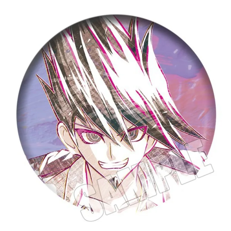 58mm Hot New Danganronpa V3 Anime Badge Kokichi Oma Cosplay Badge Brooch Pin Anime Accessories Birthday Gifts - view 5